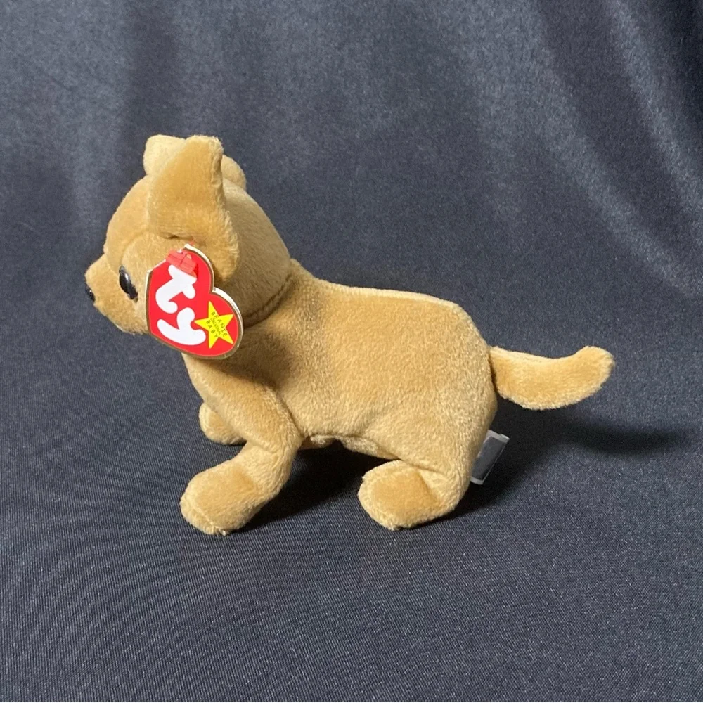 Vintage 1999 Tiny The Chihuahua Dog Ty Beanie Baby Plush - Picture 2 of 16